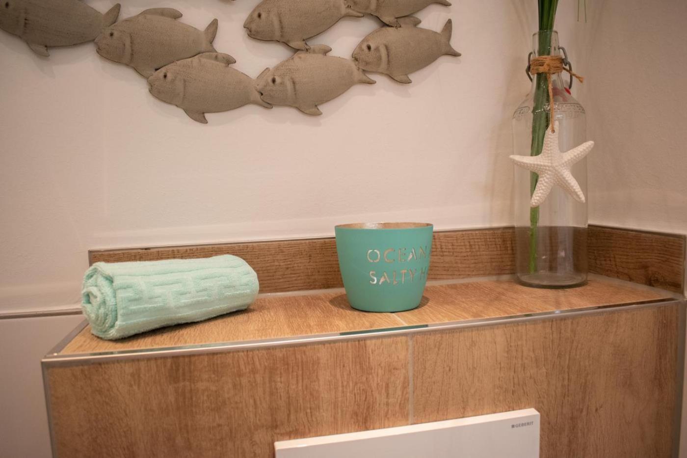 Ferienwohnung Kleine Strandkoje Haffkrug Buitenkant foto