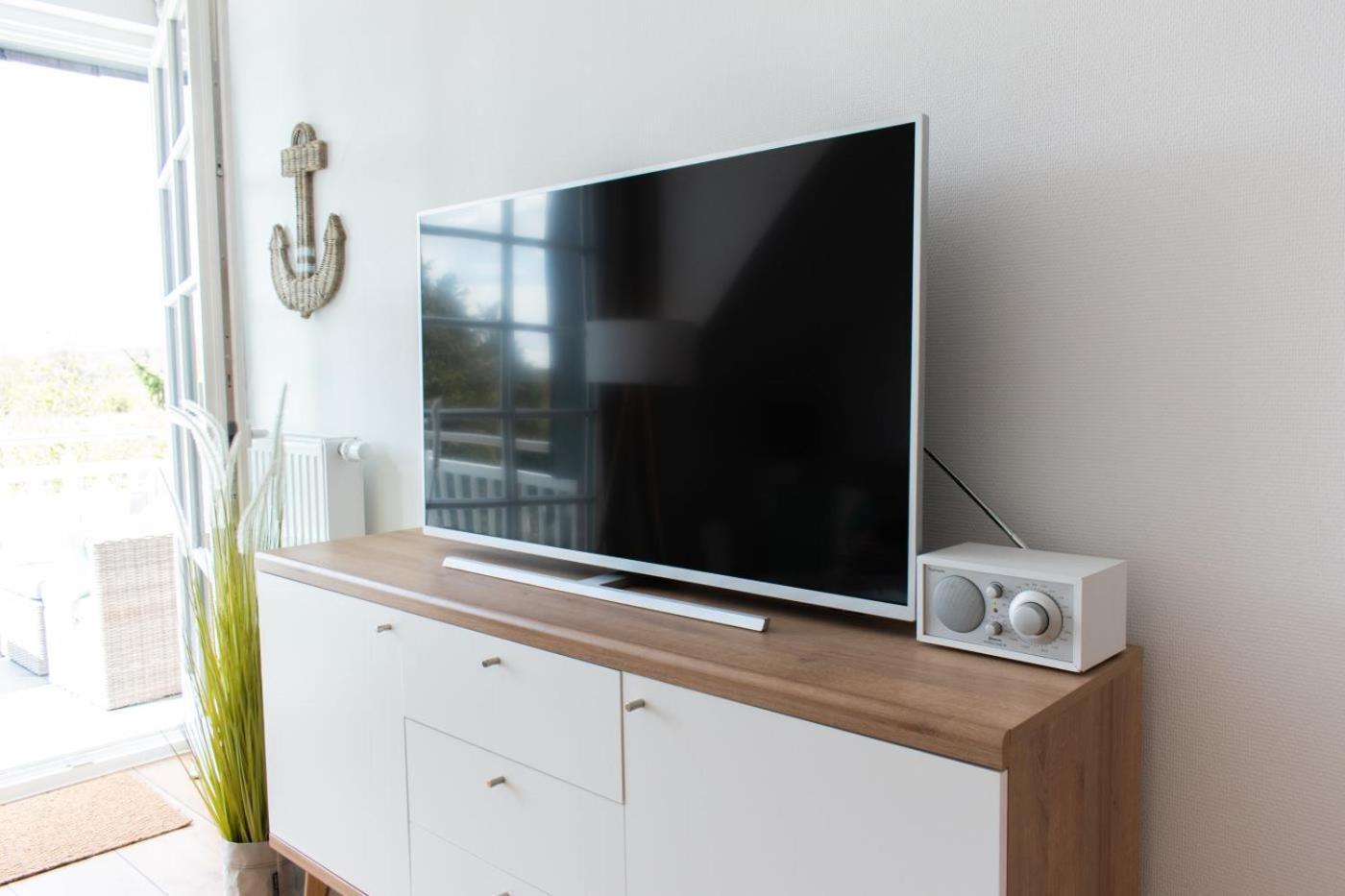 Ferienwohnung Kleine Strandkoje Haffkrug Buitenkant foto